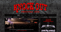 Desktop Screenshot of knockout-festival.de